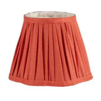 Orange lampshade scallop